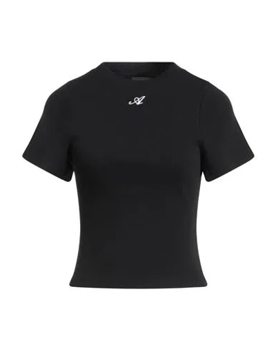 Axel Arigato Woman T-shirt Black Size S Cotton, Elastane