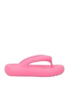 Axel Arigato Woman Thong Sandal Fuchsia Size 8.5 Rubber In Pink