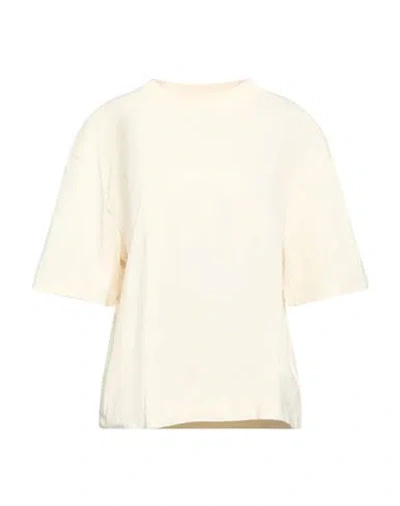 Axel Arigato Woman T-shirt Cream Size Xs Cotton In White