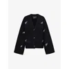 Axel Arigato Black Memory Signature Cardigan In Black