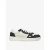 Axel Arigato White Black Round Toe Sneakers In Blk/white