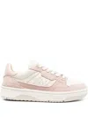 Axel Arigato Sneakers With Round Toe And Contrast Panels In Pink