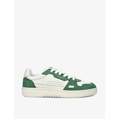 Axel Arigato Womens Green Oth Dice Lo Leather And Recycled-polyester Low-top Trainers