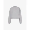 Axel Arigato Gray Legacy Sweatshirt In Grey Melange