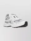 Axel Arigato Marathon Ghost Runner White Low Top Sneakers With Reflectivce Details In Leather Blend Woman In White