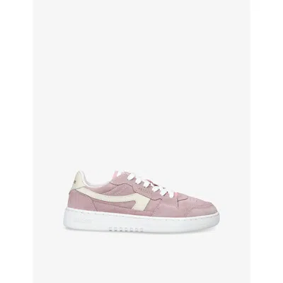 Axel Arigato Womens Pink Comb Dice-a Suede Low-top Trainers Eur 37 / 4 Uk