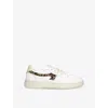 Axel Arigato Womens  Dice Leather-blend Low-top Trainers In White/oth
