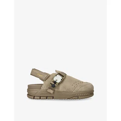 Axel Arigato Womens  Area Suede Sandals In Beige