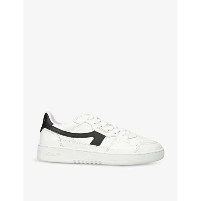 Axel Arigato Dice Logo-print Leather Low-top Trainers In White/blk