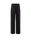 Axel Arigato Wool Blend Trousers In Black