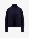 Axel Arigato Wool Blend Turtleneck Sweater In Blue