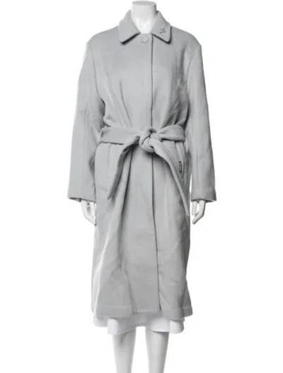 Pre-owned Axel Arigato Wool Coat W/ Tags In Blue