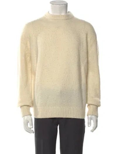 Pre-owned Axel Arigato Wool Turtleneck Pullover In Neutral