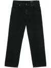 Axel Arigato Zine Straight-leg Jeans In Black