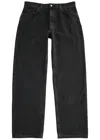 Axel Arigato Zine Straight-leg Jeans In Black