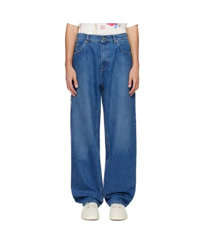 Axel Arigato Zine Tapered Jeans In Blue