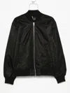 Axel Arigato Pen Layered Bomber Jacket In Black Polyamide In Black
