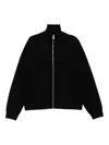 Axel Arigato Zip-neck High-neck Jacket In Black