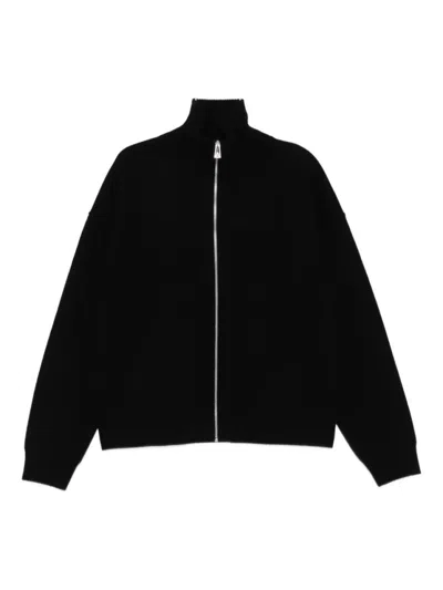 Axel Arigato Zip-neck High-neck Jacket In Black