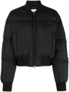 Axel Arigato Zoe Cropped Puffer Jacket In Black