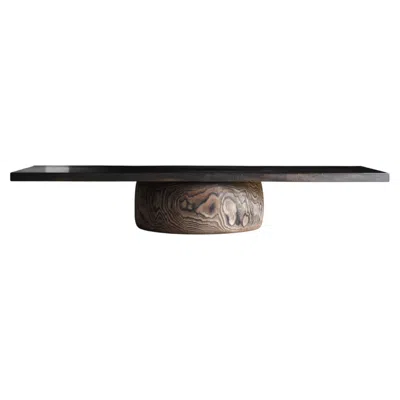 Pre-owned Axel Vervoordt Japanese Antique Large Low Table 1900s-1940s / Primitive Display Table Wabi Sabi In Brown