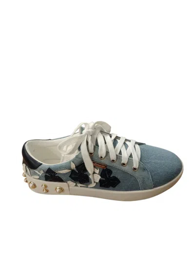 Axel Women's Sneaker  1211-0074_blue Ecopelle