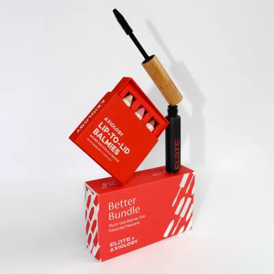 Axiology Mascara / Balmie Trio Bundle (elate X ) In Transparent