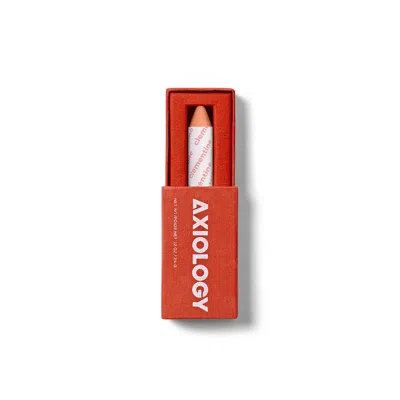 Axiology Vegan 3-in-1 Balmie Crayon For Lips, Eyes & Cheeks In Clementine