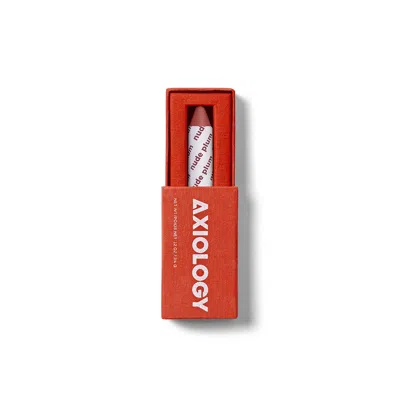 Axiology Vegan 3-in-1 Balmie Crayon For Lips, Eyes & Cheeks In Nude Plum