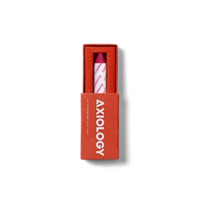 Axiology Vegan 3-in-1 Balmie Crayon For Lips, Eyes & Cheeks In Raspberry