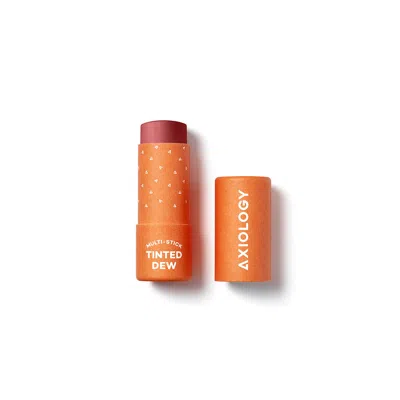 Axiology Vegan Tinted Dew Multistick For Radiant Lips & Cheeks In The Goodness