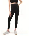 Axk Women's Athletic Supportive Scrunch Butt Maternity Legging In Black