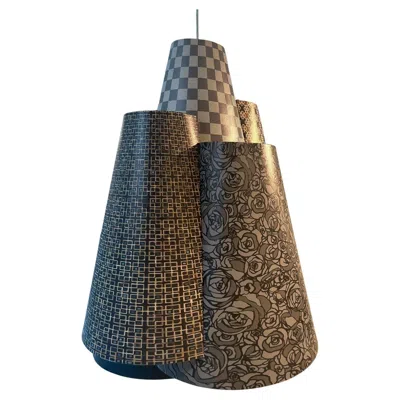 Pre-owned Axolight Melting Pot 60 - Sculptural Pendant Lighting - 220-240v In Black