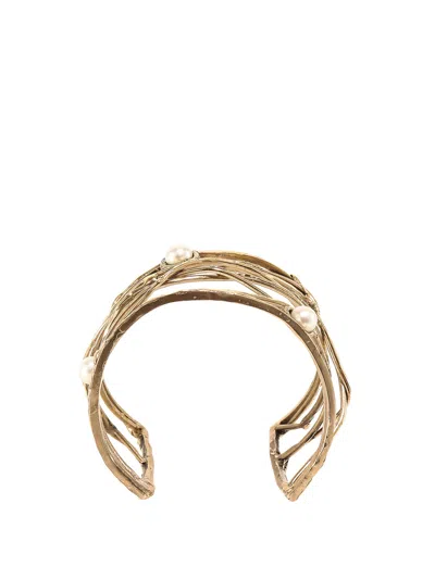 Axum Bronze Bracelet In Gold