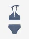 AY BY AYLA AY BY AYLA GIRLS DENIM LOOK HALTERNECK BIKINI