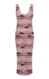 Ay Que Calor Exclusive Grazia Mesh Skirt Set In Multi