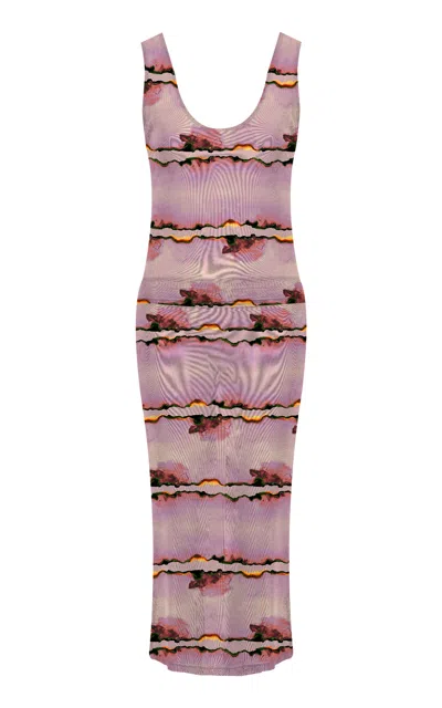Ay Que Calor Exclusive Grazia Mesh Skirt Set In Multi