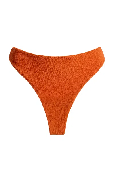Ay Que Calor Exclusive La Isla Beatrice Bikini Bottom In Orange