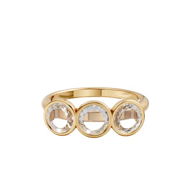 Aya Fine Jewelry Women's Minimalist 1.03 Ctw Rose Cut Lab Diamond Ring In Yellow