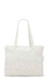 Aya Muse Atlas Mini Cashmere Duffle Bag In 헤더 그레이
