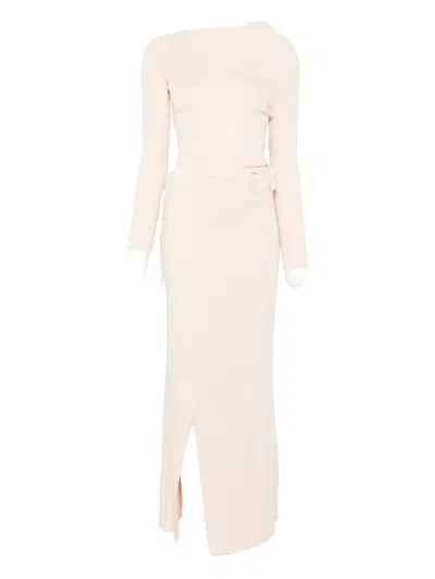 Aya Muse Aura Cut-out Maxi Dress In Pink