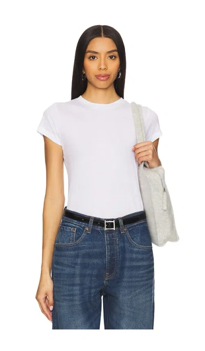 Aya Muse Baby Tee In White