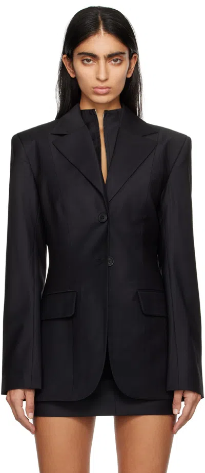 Aya Muse Black Alalu Blazer