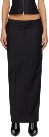 Aya Muse Black Alalu Maxi Skirt In Black