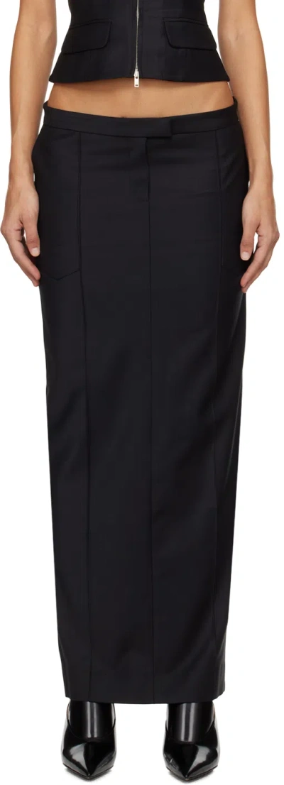 Aya Muse Black Alalu Maxi Skirt