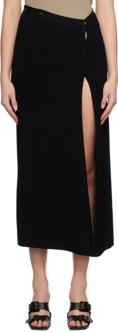 Aya Muse Black Augusta Maxi Skirt