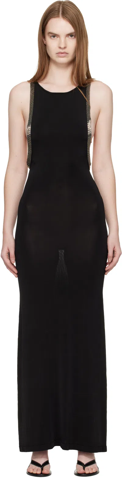 Aya Muse Luz Sleeveless Maxi Dress In Black