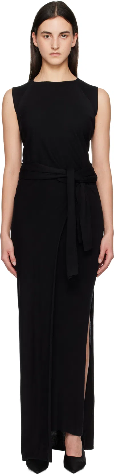 Aya Muse Black Nou Maxi Dress