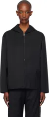 Aya Muse Black Palo Jacket In Charcoal