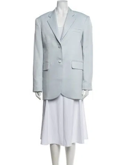 Pre-owned Aya Muse Blazer In Blue